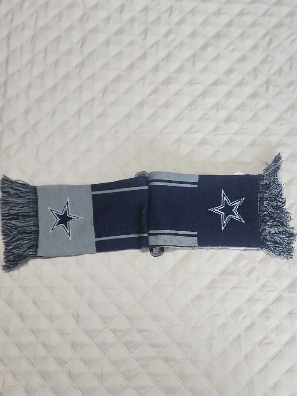 FOCO Forever Collectibles Navy & Light Dallas Cowboys Knit Scarf